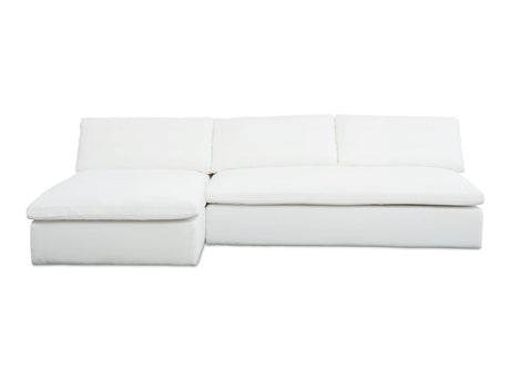 Miles White Outdoor Modular 2 Piece Sectional - Ornate Home