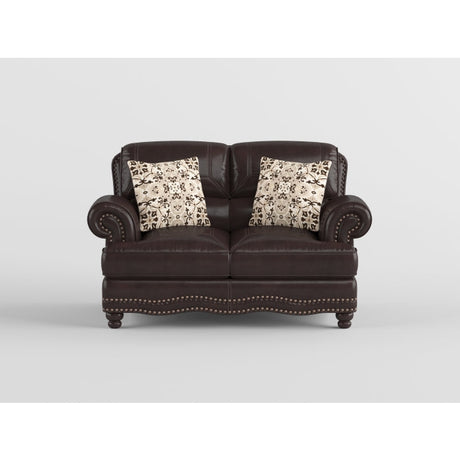 Milford Brown Loveseat - Ornate Home