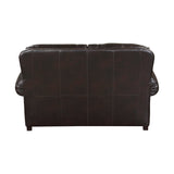 Milford Brown Loveseat - Ornate Home