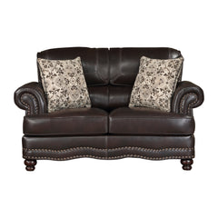 Milford Brown Sofa & Loveseat - Ornate Home