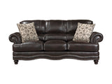 Milford Brown Sofa - Ornate Home