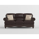 Milford Brown Sofa - Ornate Home