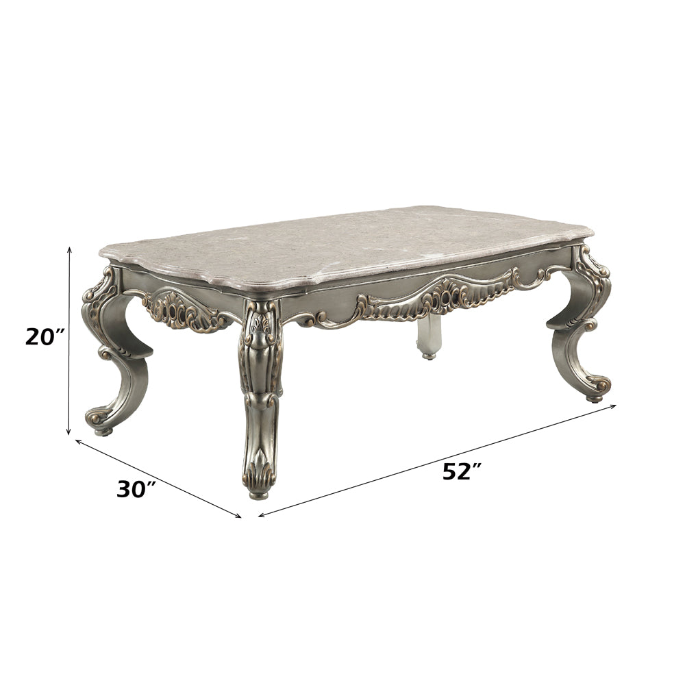 Miliani Antique Bronze Coffee Table - Ornate Home