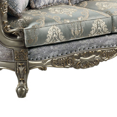Miliani Antique Bronze Loveseat W/3 Pillows - Ornate Home