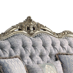 Miliani Antique Bronze Loveseat W/3 Pillows - Ornate Home
