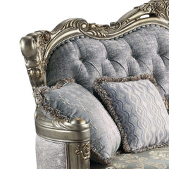 Miliani Antique Bronze Loveseat W/3 Pillows - Ornate Home