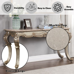 Miliani Antique Bronze Sofa Table - Ornate Home