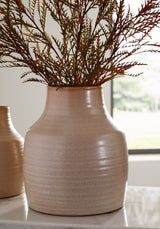 Millcott Tan Vase (Online Special Price) - Ornate Home