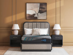 Millennium 2.0 Hybrid 14 Inch Black Full Mattress - Ornate Home