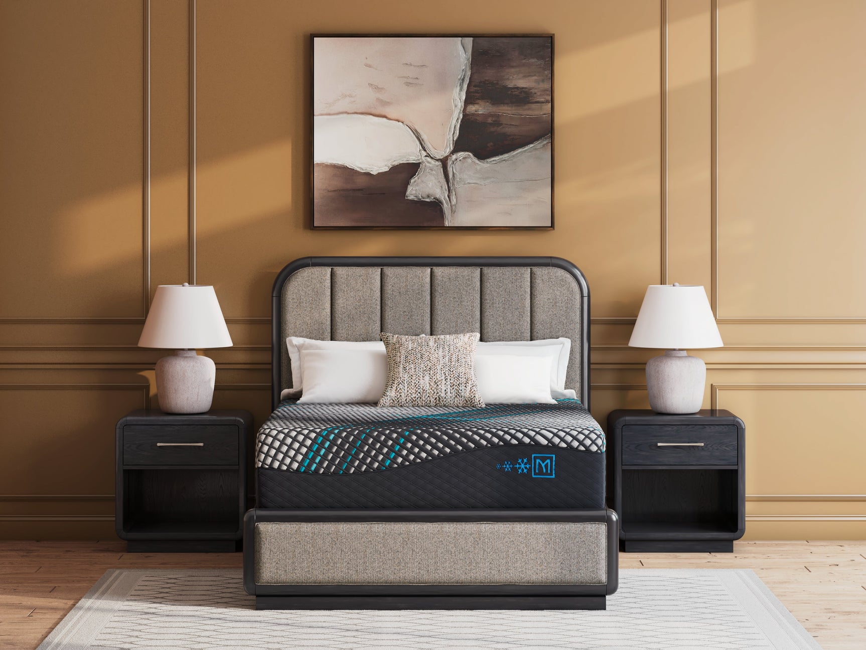 Millennium 2.0 Hybrid 14 Inch Black Queen Mattress (Online Special Price) - Ornate Home