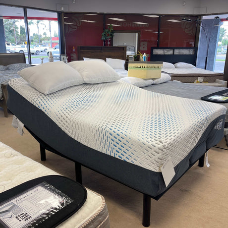 Millennium Gel Memory Foam Hybrid White Cal. King 14" Mattress / Firm - Ornate Home