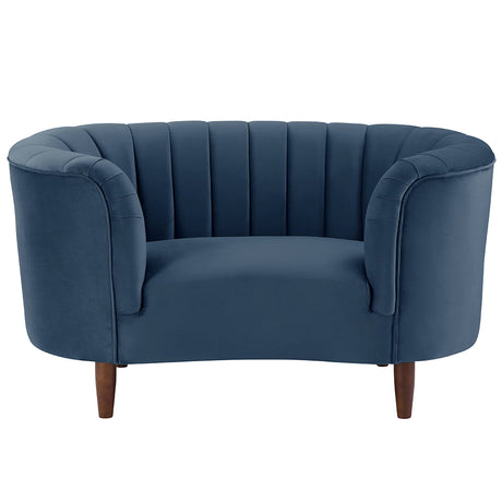 Millephri Blue Chair - Ornate Home