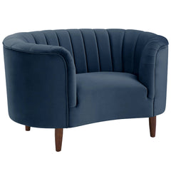 Millephri Blue Chair - Ornate Home