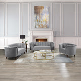 Millephri Gray Chair - Ornate Home