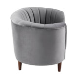 Millephri Gray Loveseat - Ornate Home
