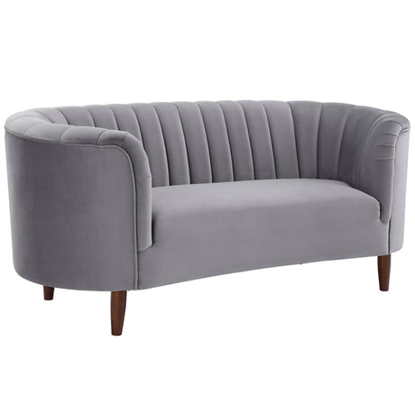 Millephri Gray Loveseat - Ornate Home