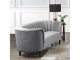 Millephri Gray Loveseat - Ornate Home