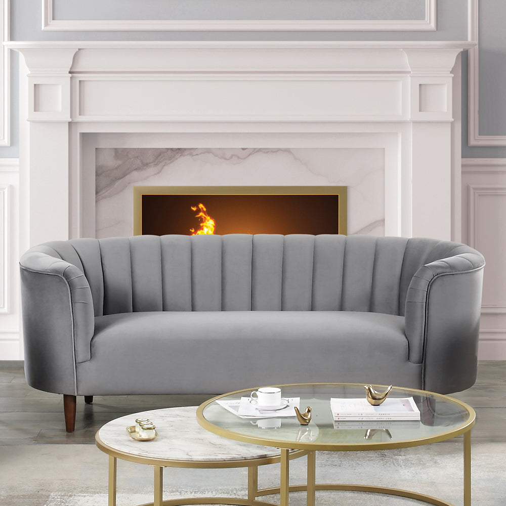 Millephri Gray Sofa - Ornate Home