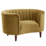 Millephri Olive Yellow Chair - Ornate Home