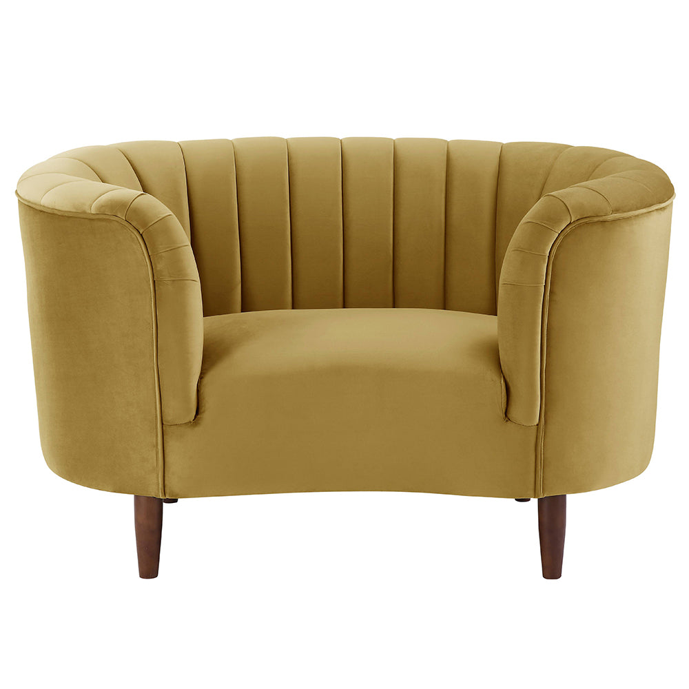 Millephri Olive Yellow Chair - Ornate Home