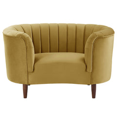 Millephri Olive Yellow Chair - Ornate Home