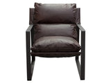 Miller Chocolate Accent Chair - Ornate Home