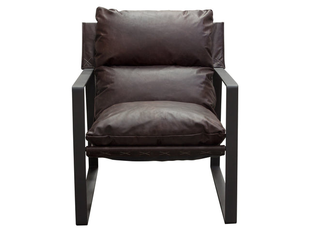 Miller Chocolate Accent Chair - Ornate Home
