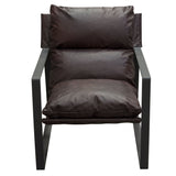 Miller Chocolate Accent Chair - Ornate Home