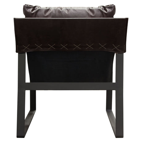 Miller Chocolate Accent Chair - Ornate Home
