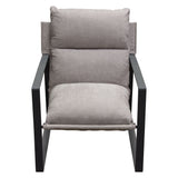 Miller Grey Accent Chair - Ornate Home