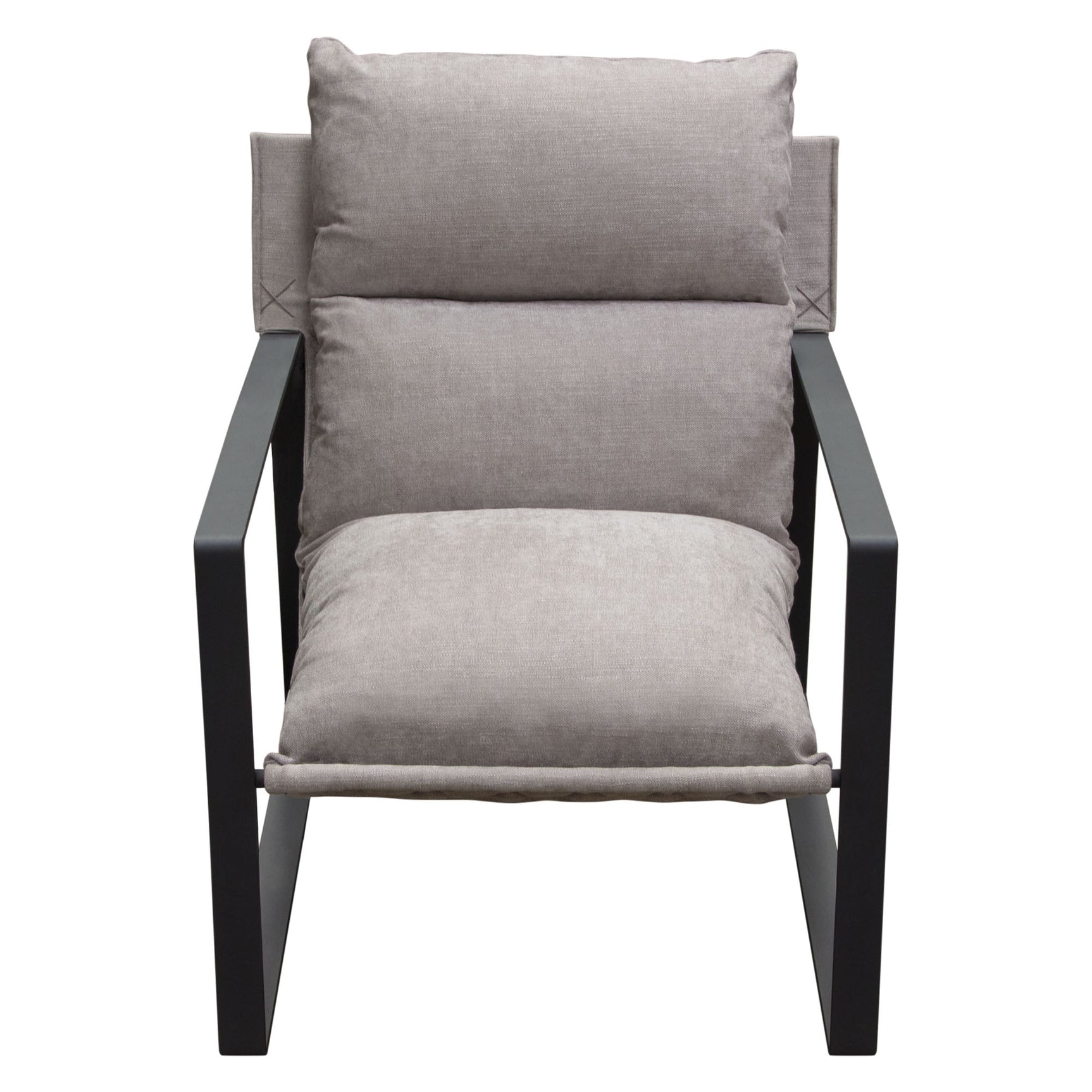 Miller Grey Accent Chair - Ornate Home