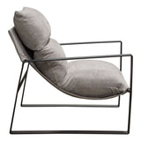 Miller Grey Accent Chair - Ornate Home