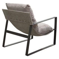 Miller Grey Accent Chair - Ornate Home