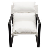 Miller White Accent Chair - Ornate Home
