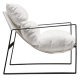 Miller White Accent Chair - Ornate Home