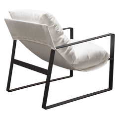 Miller White Accent Chair - Ornate Home