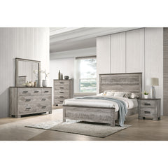 Millers Cove Gray 5-Piece Full Bedroom Set - Ornate Home