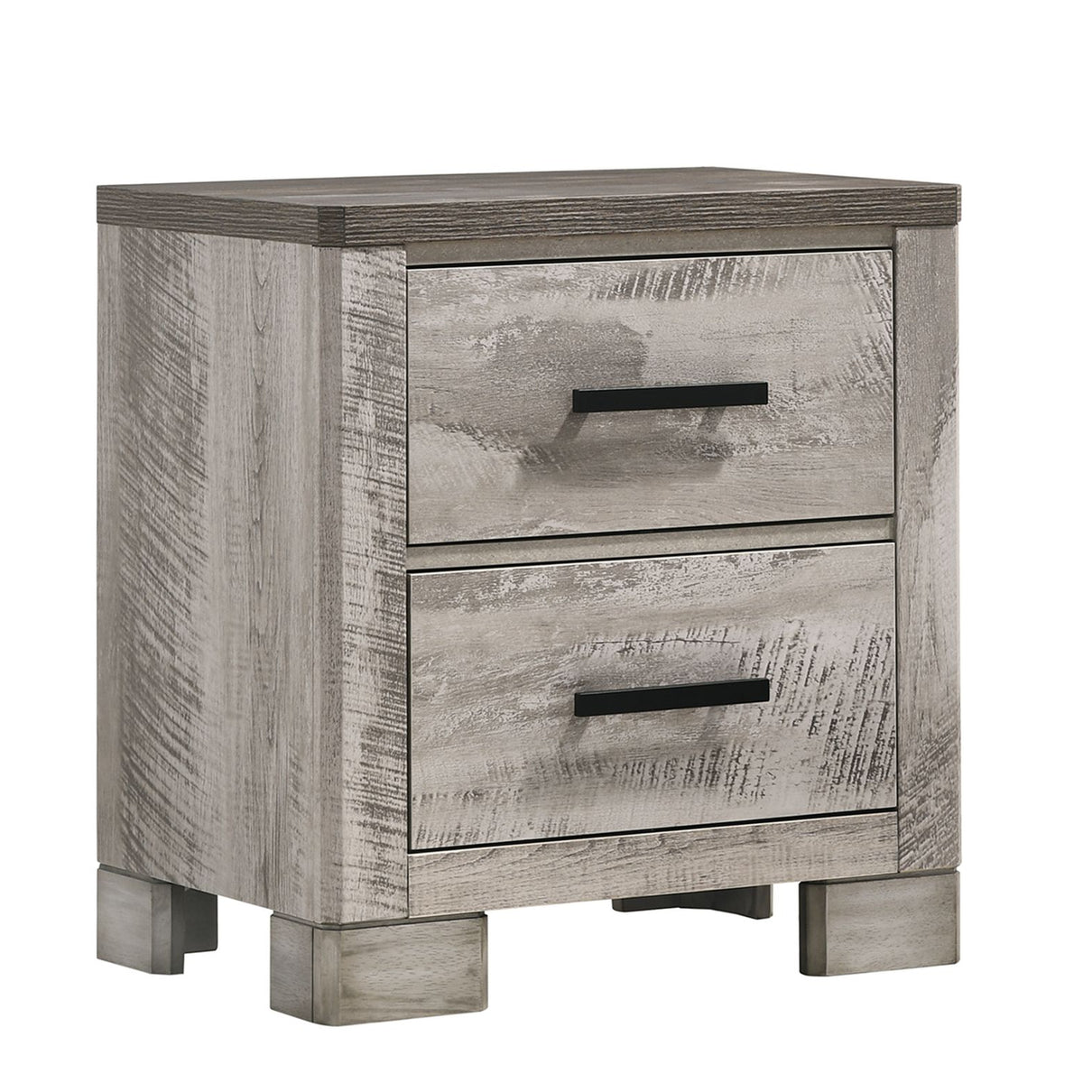 Millers Cove Gray 5-Piece Full Bedroom Set - Ornate Home