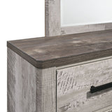 Millers Cove Gray 5-Piece Full Bedroom Set - Ornate Home