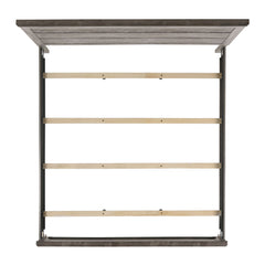 Millers Cove Gray King Panel Bed - Ornate Home