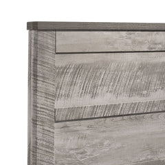 Millers Cove Gray Twin Panel Bed - Ornate Home