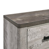 Millers Cove Grey 4-Piece King Bedroom Set with 2 Nightstands & Chest - Ornate Home
