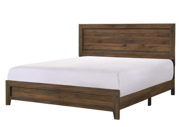 Millie Cherry Brown Panel Bedroom Set - Ornate Home