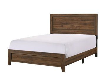 Millie Cherry Brown Panel Bedroom Set - Ornate Home