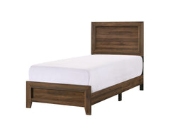 Millie Cherry Brown Youth Panel Bedroom Set - Ornate Home