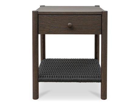 Millie Dark Brown Nightstand - Ornate Home