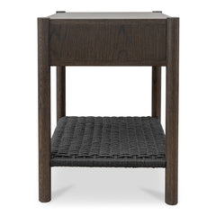 Millie Dark Brown Nightstand - Ornate Home