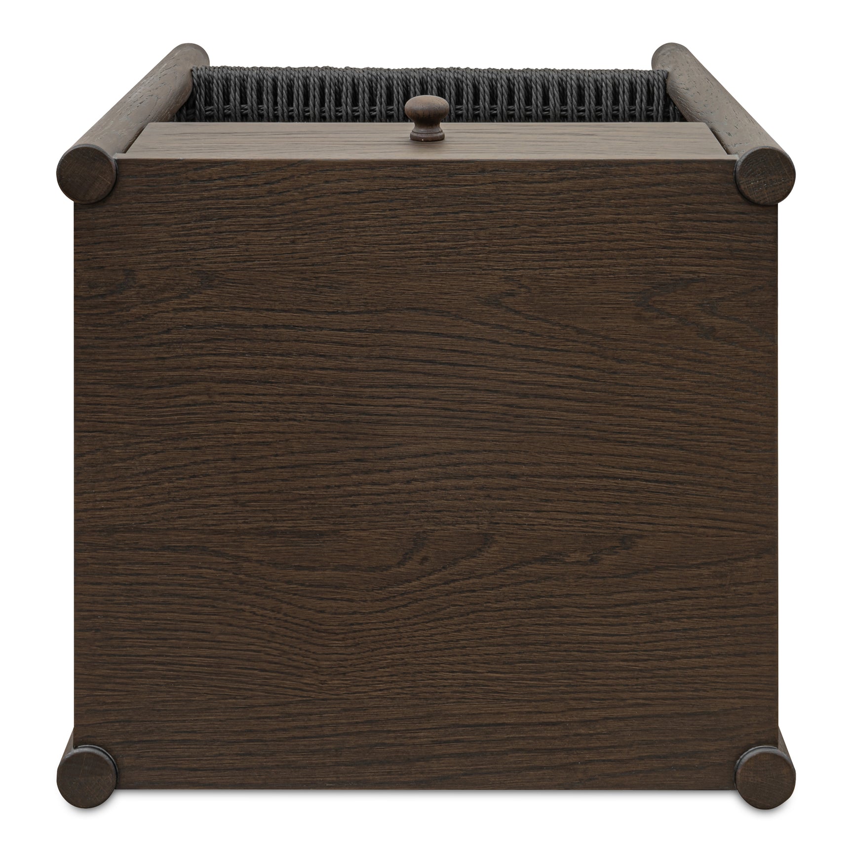 Millie Dark Brown Nightstand - Ornate Home