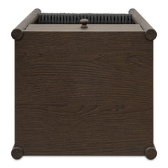 Millie Dark Brown Nightstand - Ornate Home