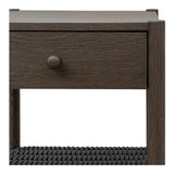 Millie Dark Brown Nightstand - Ornate Home